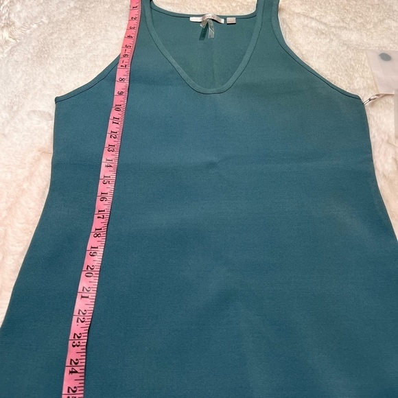 Caroline Issa teal hydro Nordstrom Signature top womens size large - Picture 9 of 10